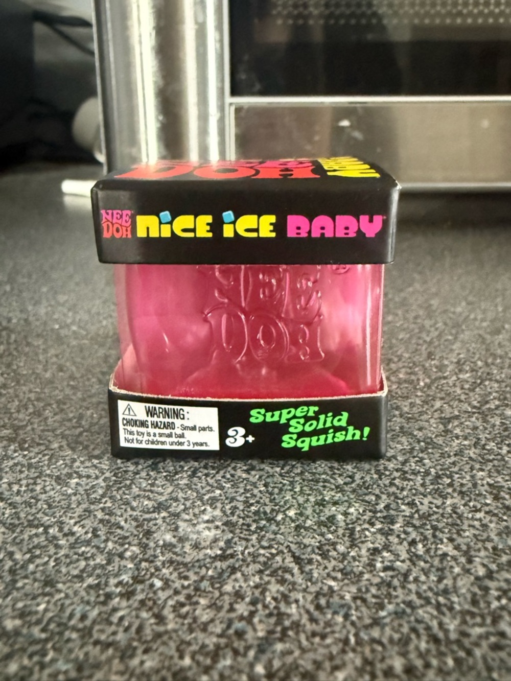 Needoh Nice Ice Baby Super Solid Squish - Pink